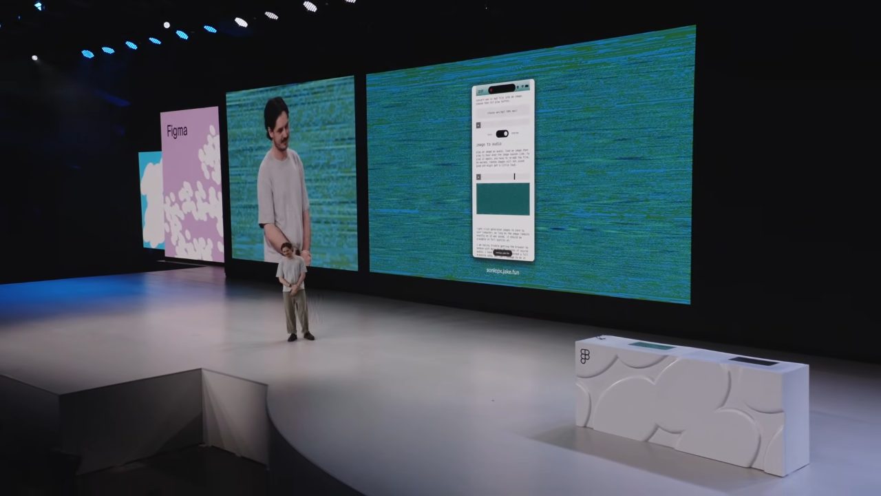 ステージ: 音を画像にするサイトのデモ